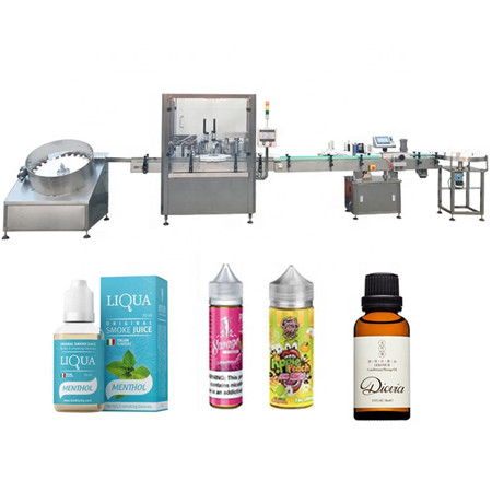 Galda smaržu ēteriskās eļļas e-sulas pildīšanas mašīnas šķidrais kvantitatīvais pudeles pildītājs